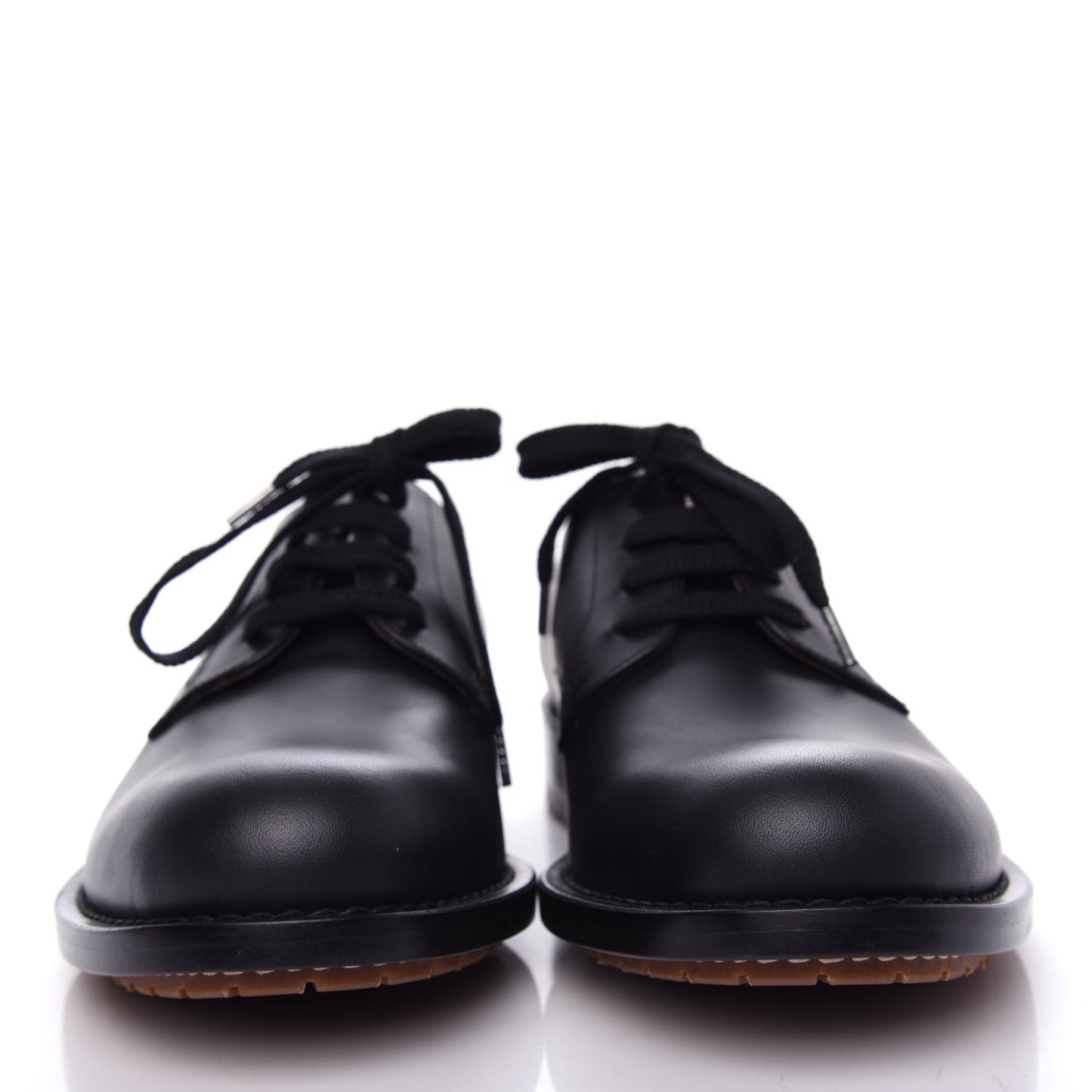 Nappa Mens Derby Loafers 44 Black