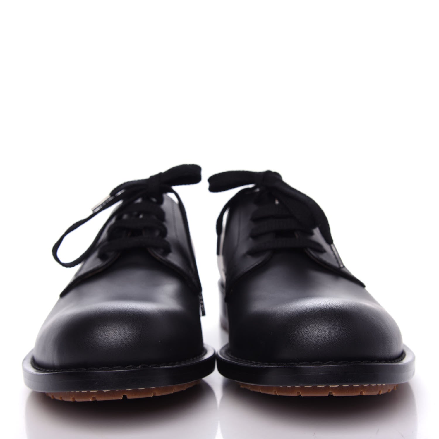 Valentino Garavani Nappa Mens Derby Loafers 44 Black 2 of 9
