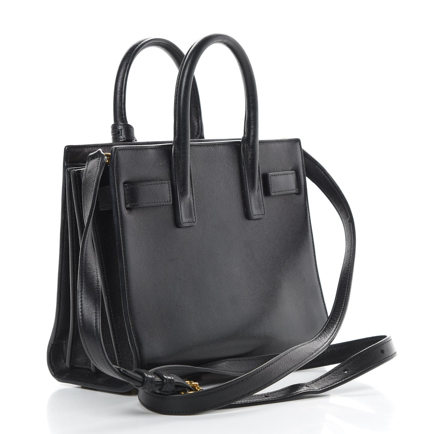 Calfskin Nano Sac de Jour Black