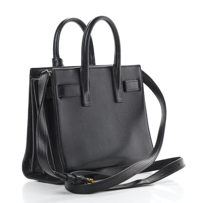 Saint Laurent Calfskin Nano Sac de Jour Black 3 of 19