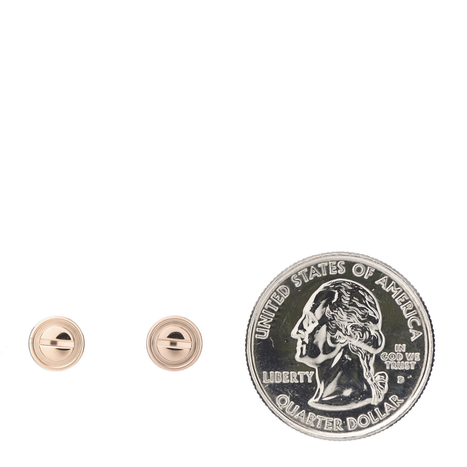 Cartier 18K Pink Gold LOVE Earrings 2 of 5