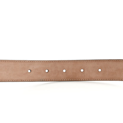 Gucci Calfskin Interlocking G 37mm Belt 75 30 Black 4 of 6