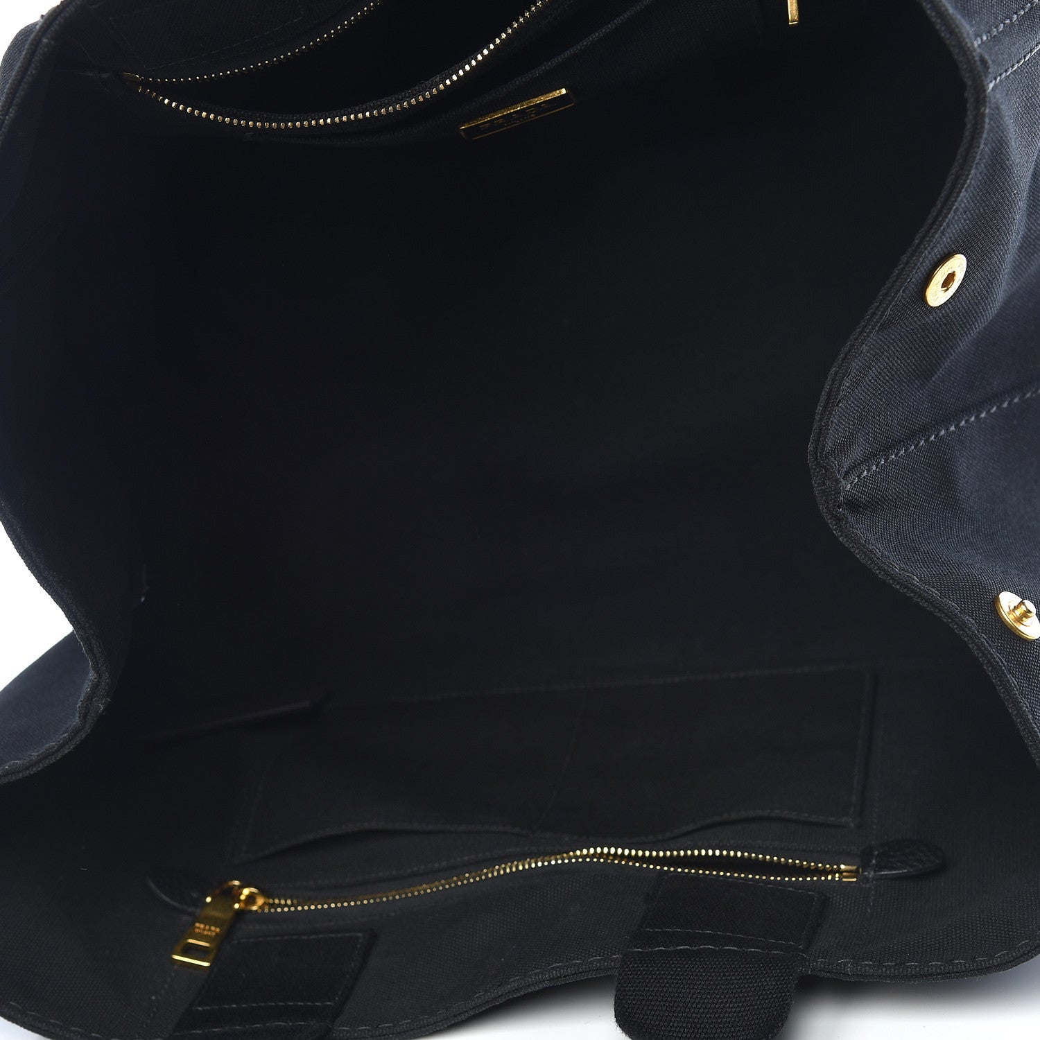 Prada Canapa Logo Tote Black 5 of 16