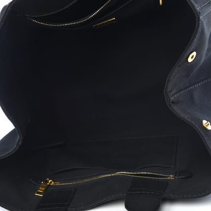 Prada Canapa Logo Tote Black 5 of 16