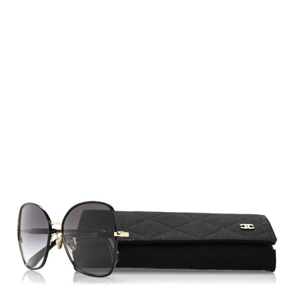 Chanel Metal Butterfly Sunglasses 4283 Black 8 of 8
