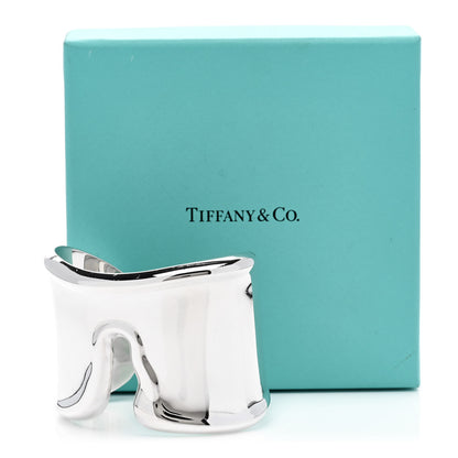 Tiffany Sterling Silver Elsa Peretti Split Cuff 4 of 4
