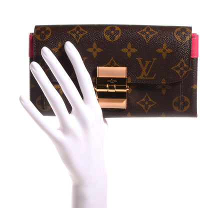 Louis Vuitton Monogram Elysee Wallet Pink 2 of 8