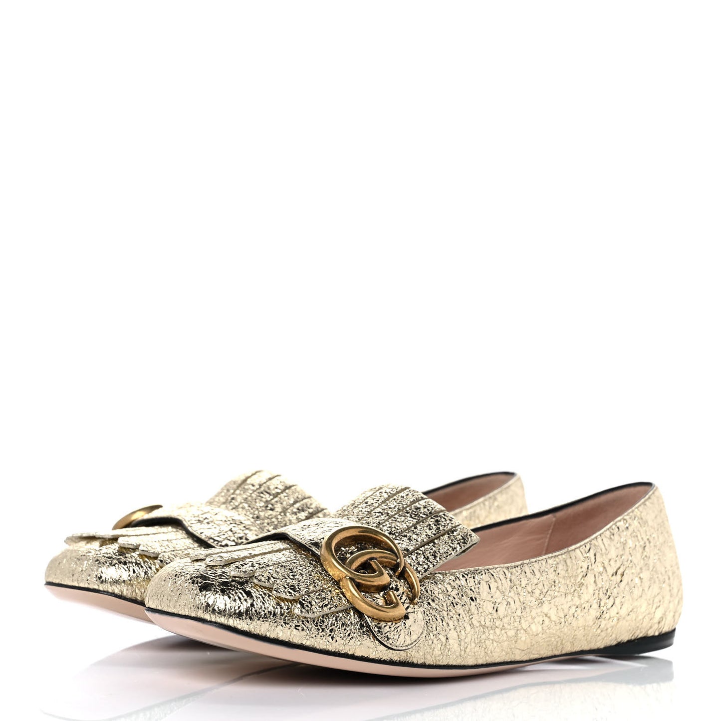 Galassia GG Marmont Fringe Flats 37 Platino