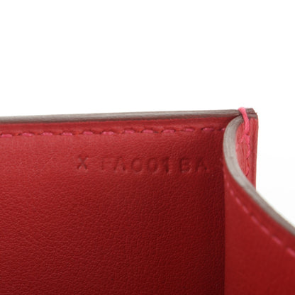 Hermes Tadelakt Medor 23 Clutch Vermillion 7 of 7