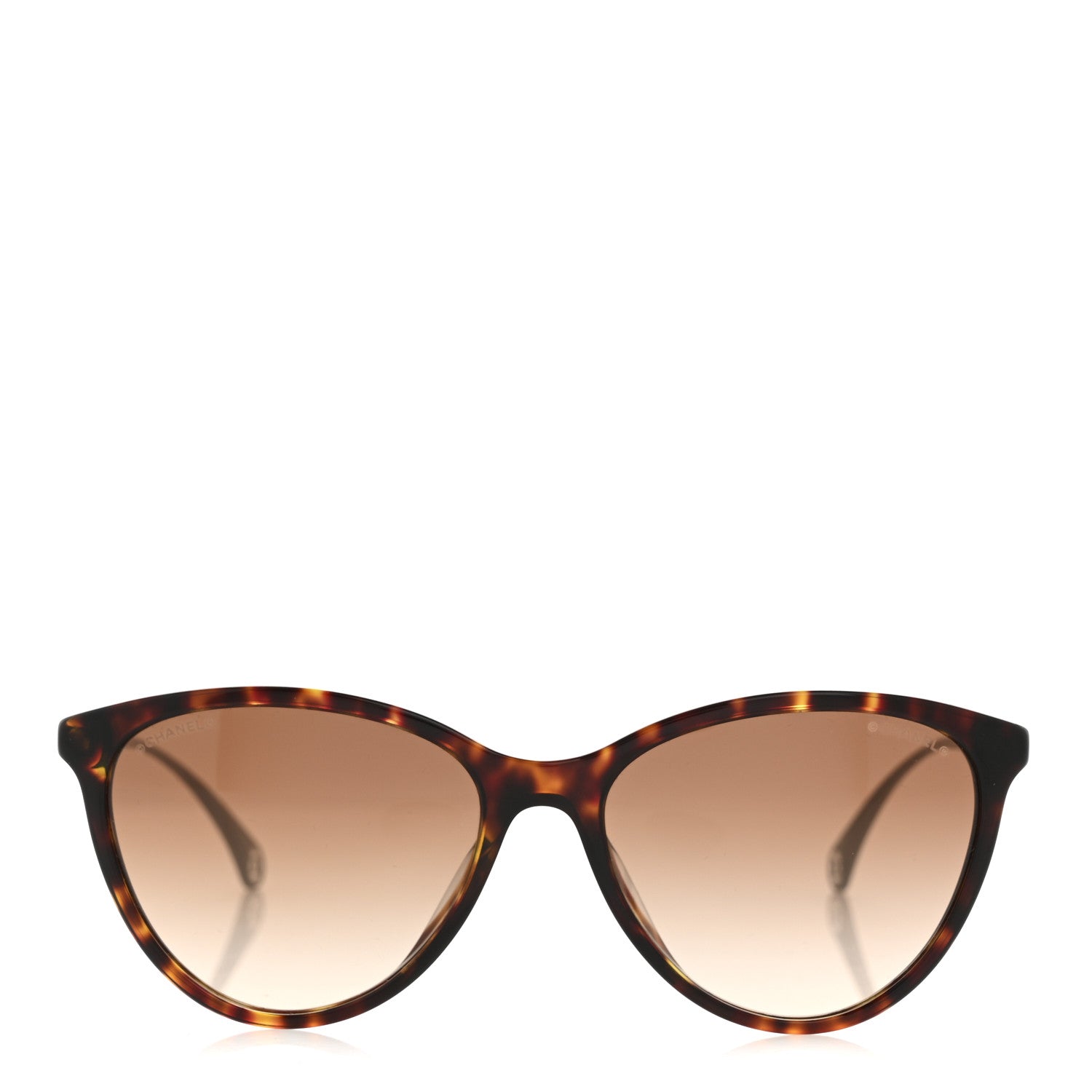 Chanel Acetate Metal Butterfly Sunglasses 5459-A Tortoise 2 of 8