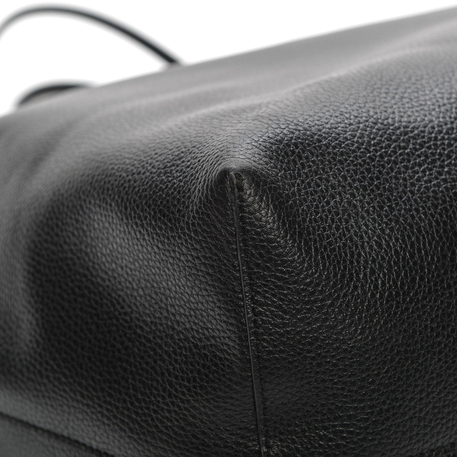 Alexander McQueen Grained Calfskin Skull Open Shopper Tote Black 10 of 10
