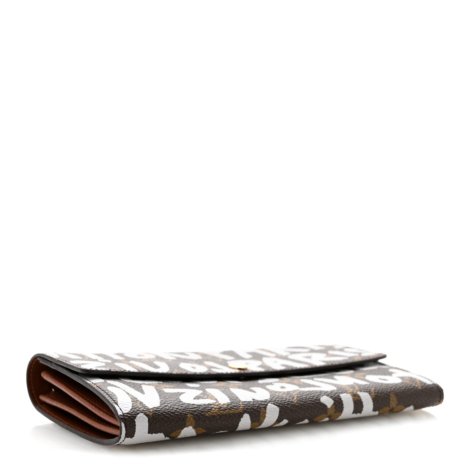 Louis Vuitton Monogram Graffiti Porte-Monnaie Wallet Silver 4 of 8
