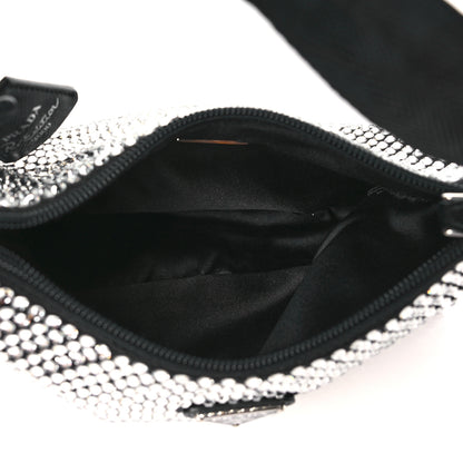 Prada Satin Crystal Mini Re-Edition 2000 Bag Cristal 5 of 11