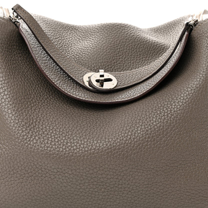 Hermes Taurillon Clemence Lindy 30 Etain 8 of 11