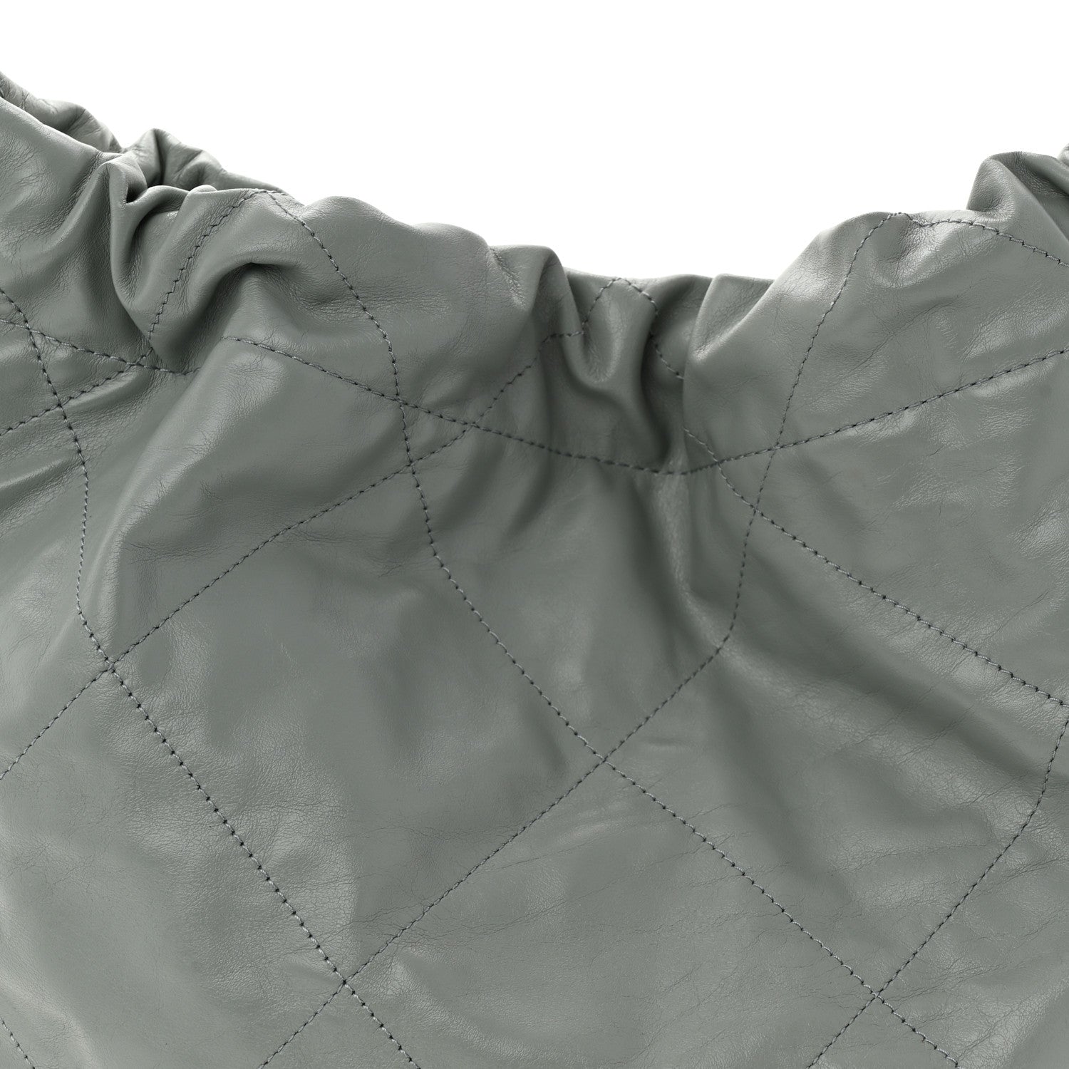 Chanel Shiny Calfskin Quilted Chanel 22 Light Blue 9 of 11