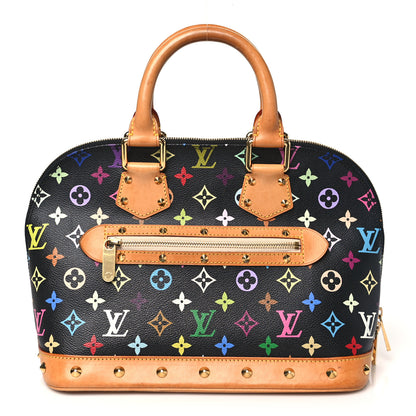 Louis Vuitton Monogram Multicolor Alma Black 1 of 11
