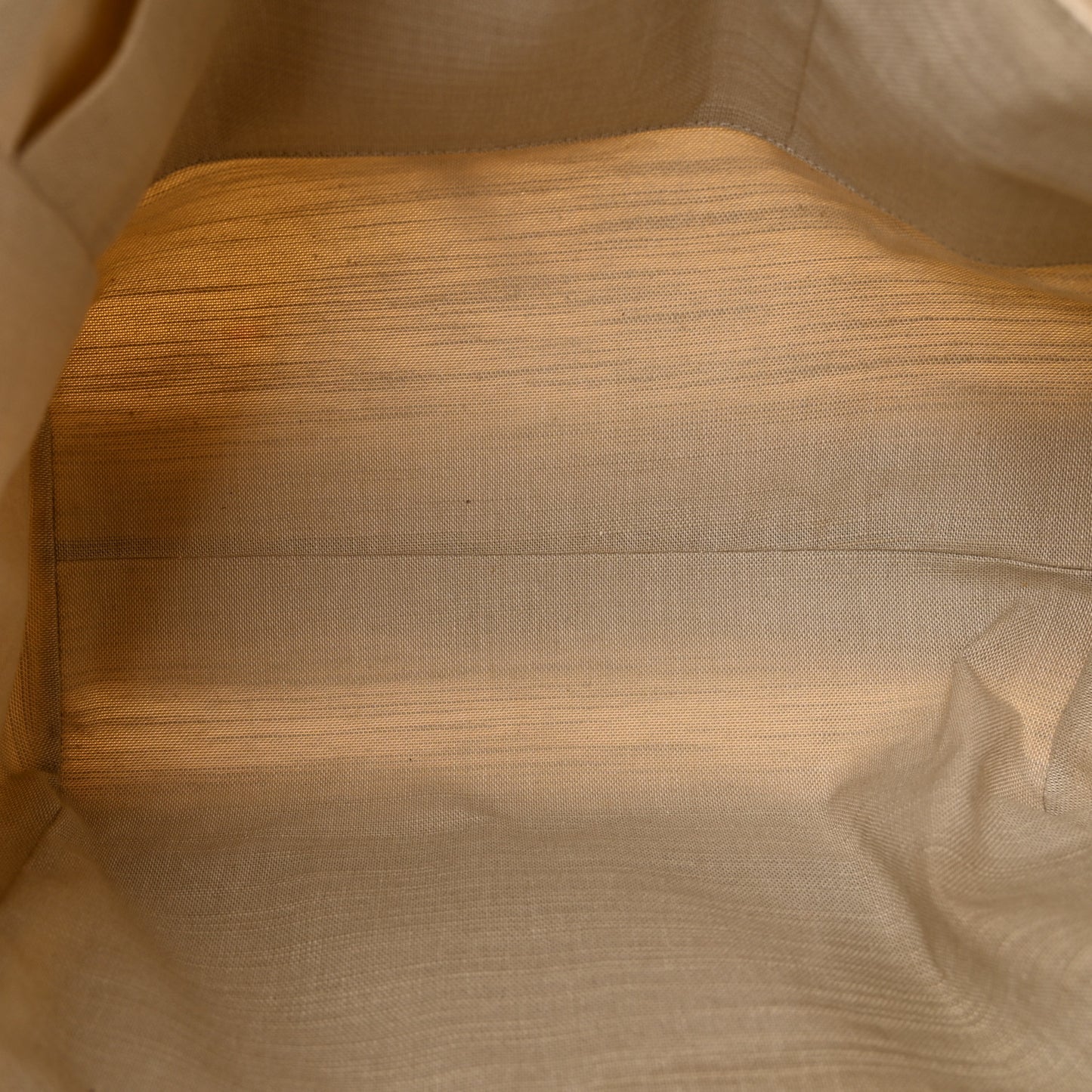Mixed Fibers Small Deauville Tote Beige