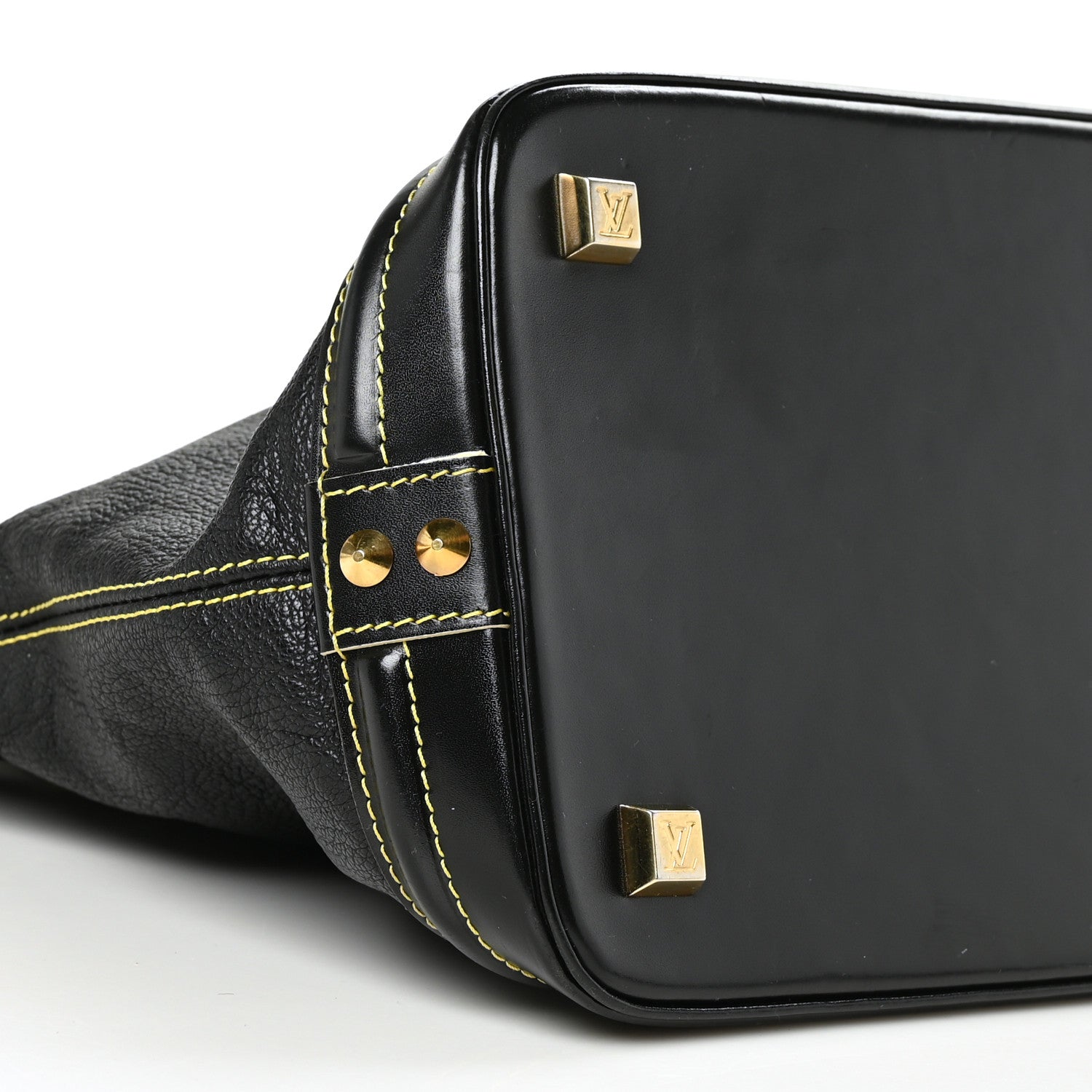 Louis Vuitton Suhali Lockit MM Black 7 of 8
