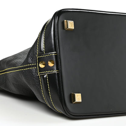 Louis Vuitton Suhali Lockit MM Black 7 of 8