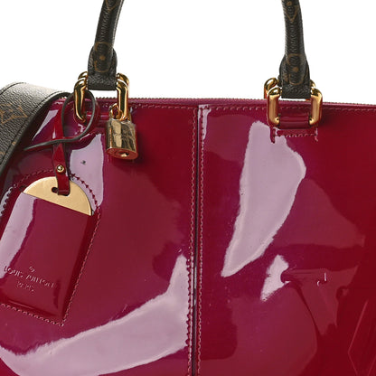 Louis Vuitton Patent Calfskin Miroir Tote Magenta 7 of 9