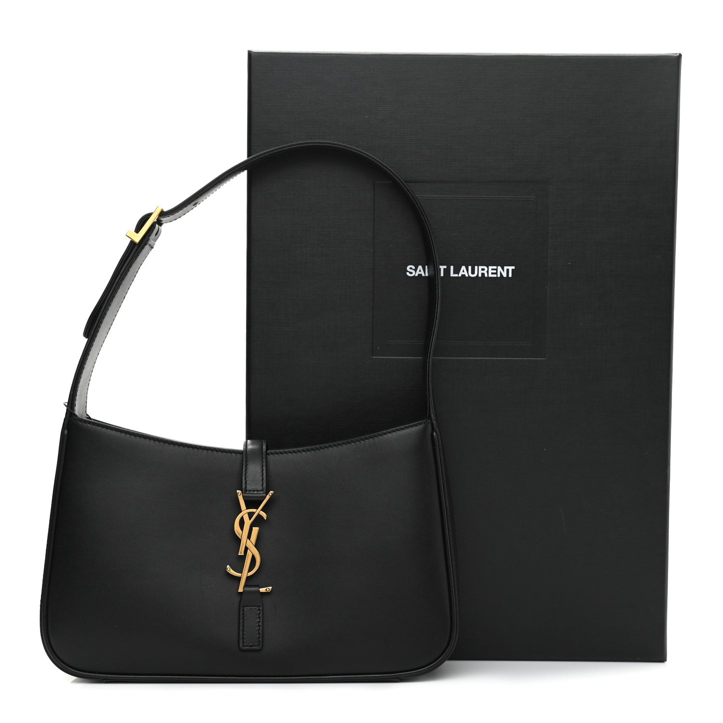 Smooth Calfskin Le 5 A 7 Hobo Black