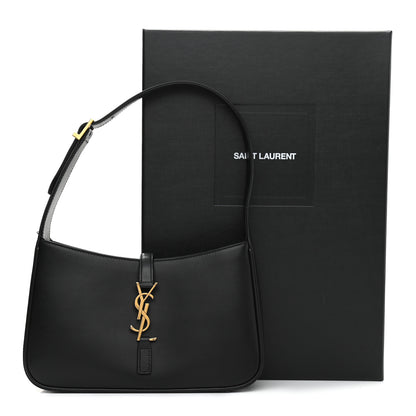 Saint Laurent Smooth Calfskin Le 5 A 7 Hobo Black 11 of 11