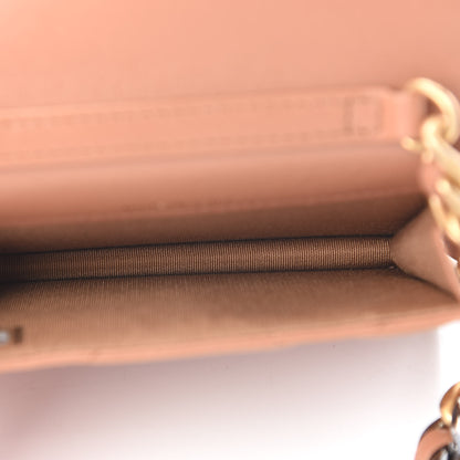 Chanel Lambskin Quilted Chanel 19 Flap Belt Bag Brown 5 of 8