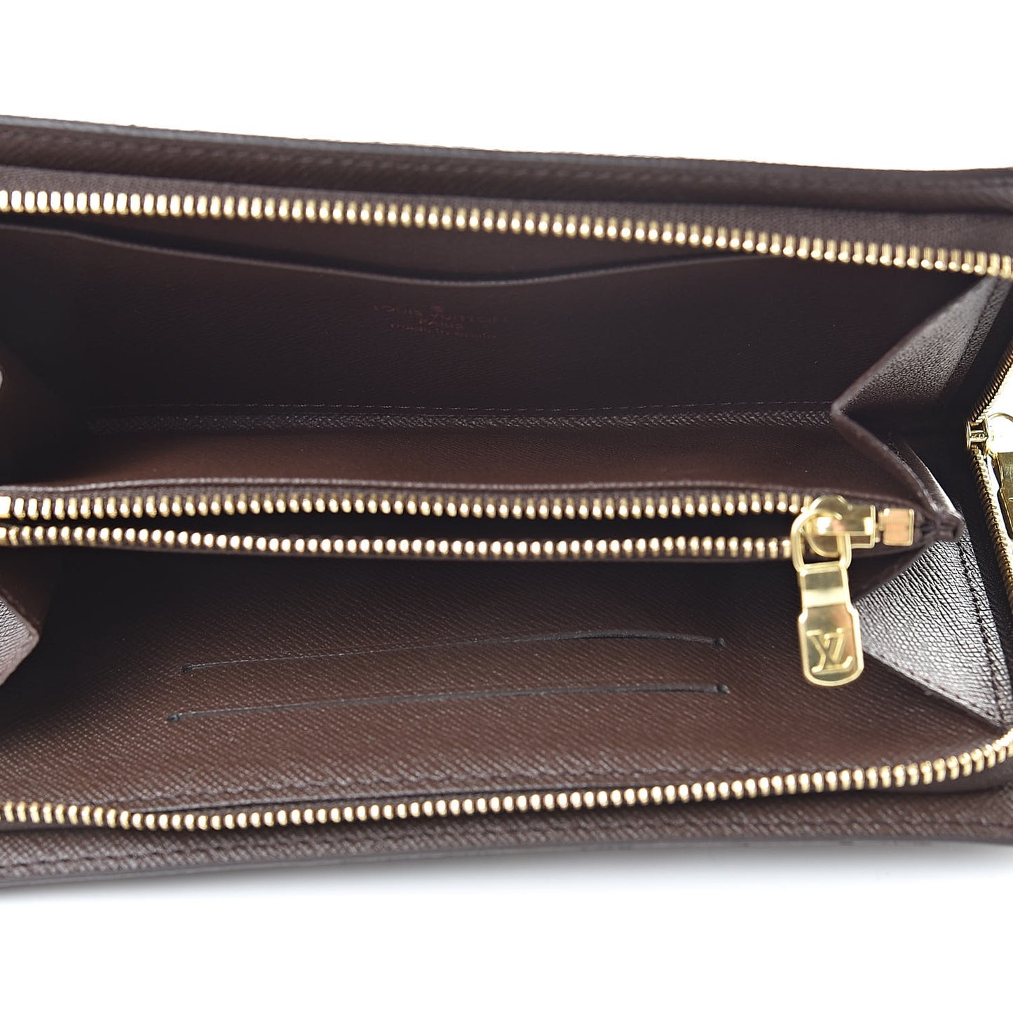 Damier Ebene Porte-Monnaie Zippy Wallet