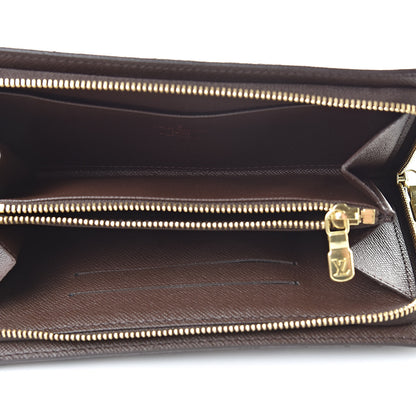 Louis Vuitton Damier Ebene Porte-Monnaie Zippy Wallet 5 of 7