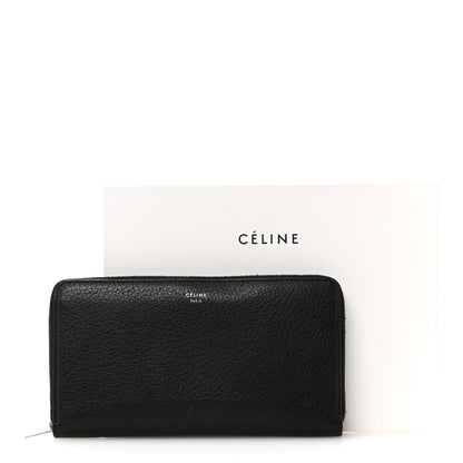 Celine Calfskin Zip Around Multifunction Wallet Citron 14 of 14