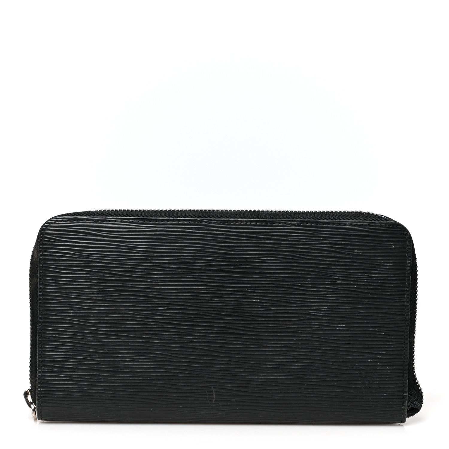 Louis Vuitton Epi Zippy Organizer Wallet Black 1 of 12