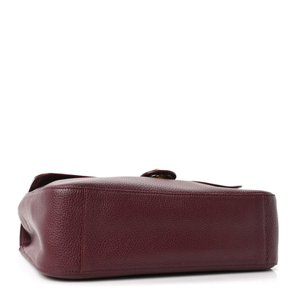 Chanel Grained Calfskin Small Souplissimo Maxi Flap Burgundy 4 of 11