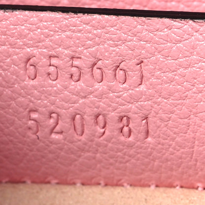 Gucci Wonka Grain Calfskin Mini Diana Tote Bag Wild Rose Fuxia Fluo 7 of 8