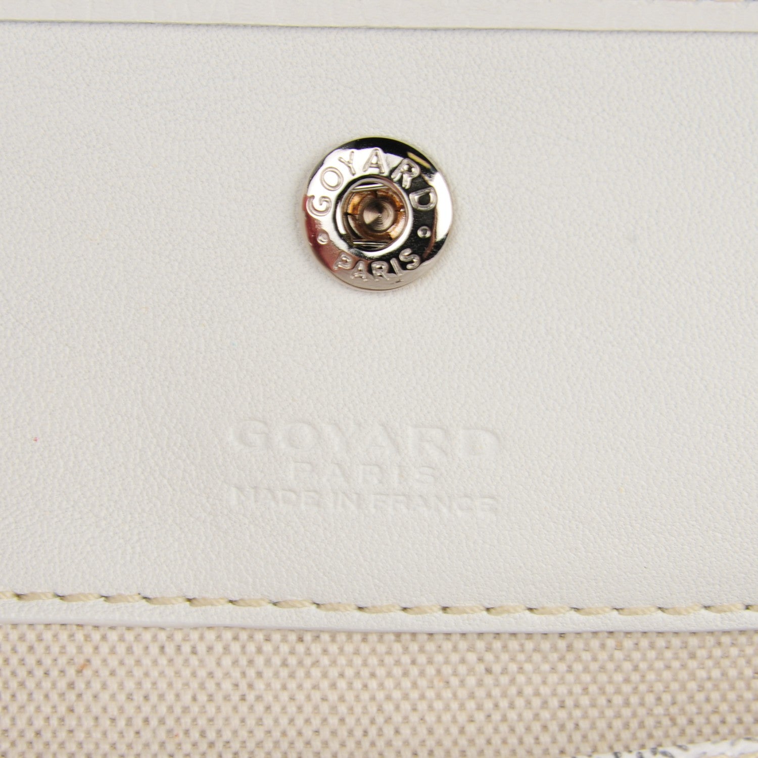 Goyard Goyardine Saint Louis GM White 7 of 8