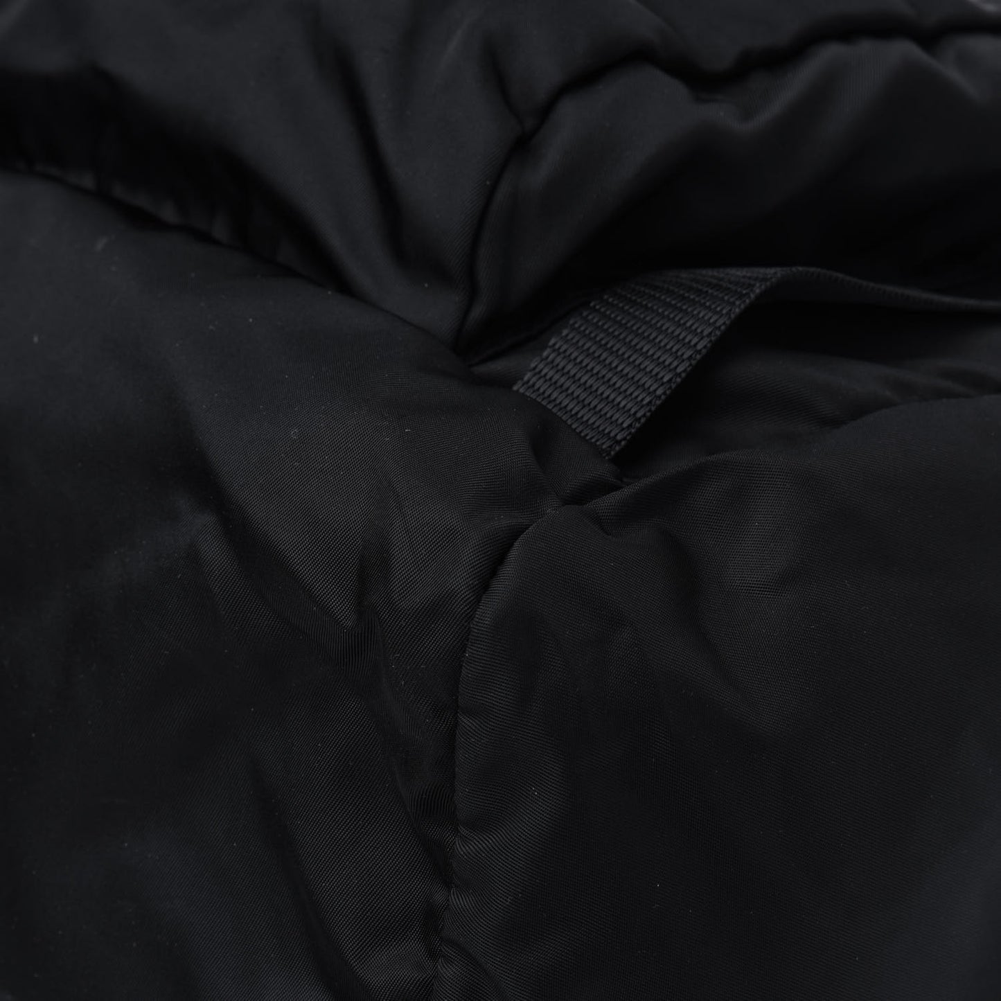 Tessuto Nylon Montagna Double Buckle Backpack Black