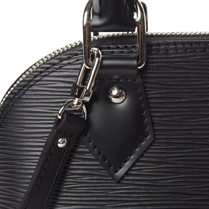 Louis Vuitton Epi Alma BB Black 7 of 9