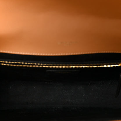 Saint Laurent Grain De Poudre Textured Mixed Matelasse Triquilt Large Monogram Satchel Naturel 5 of 11