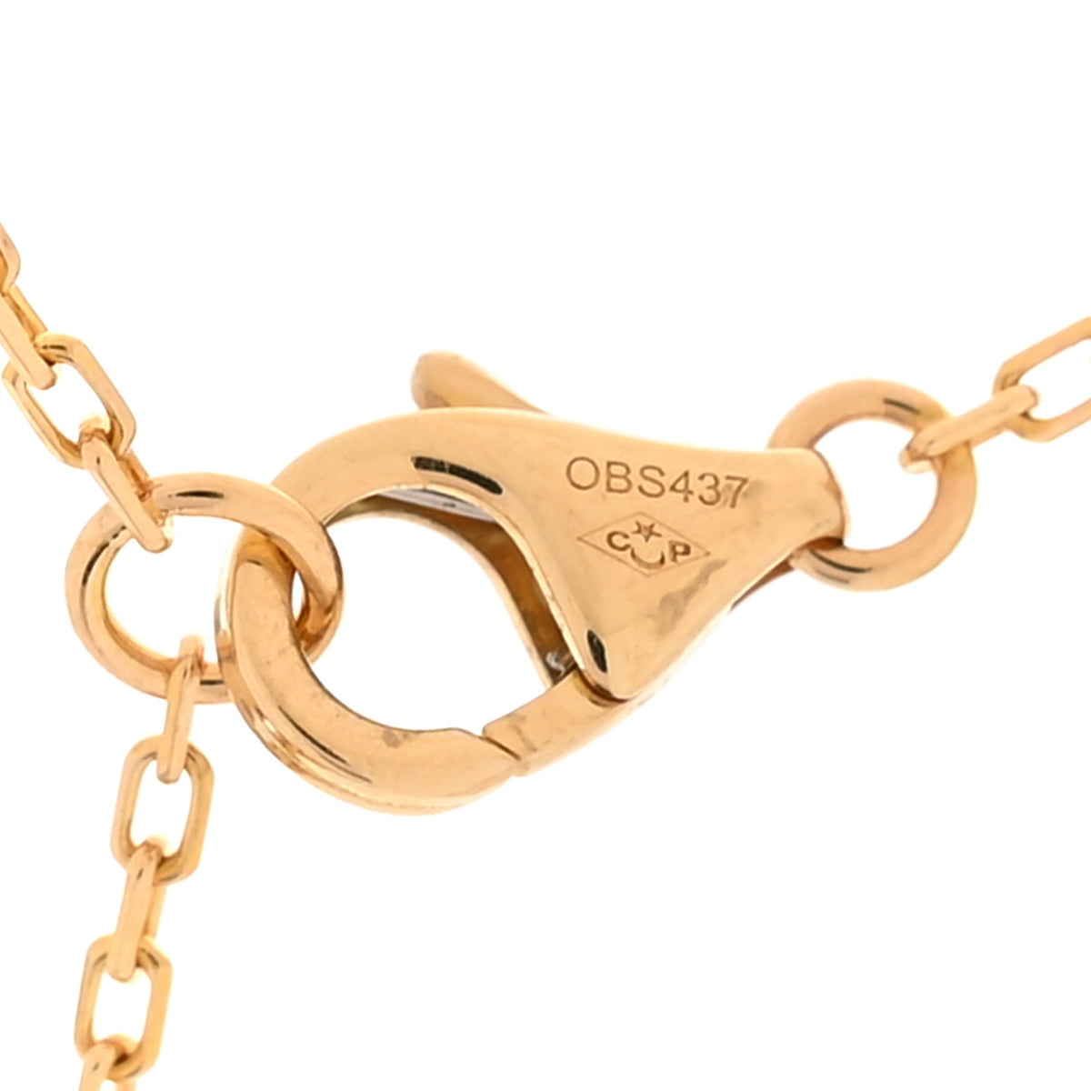 18K Yellow Gold Diamond SM D'Amour Pendant Necklace