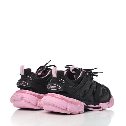 Balenciaga Mesh Nylon Bi-Color Womens Track Sneakers 36 Black Pink 4 of 14