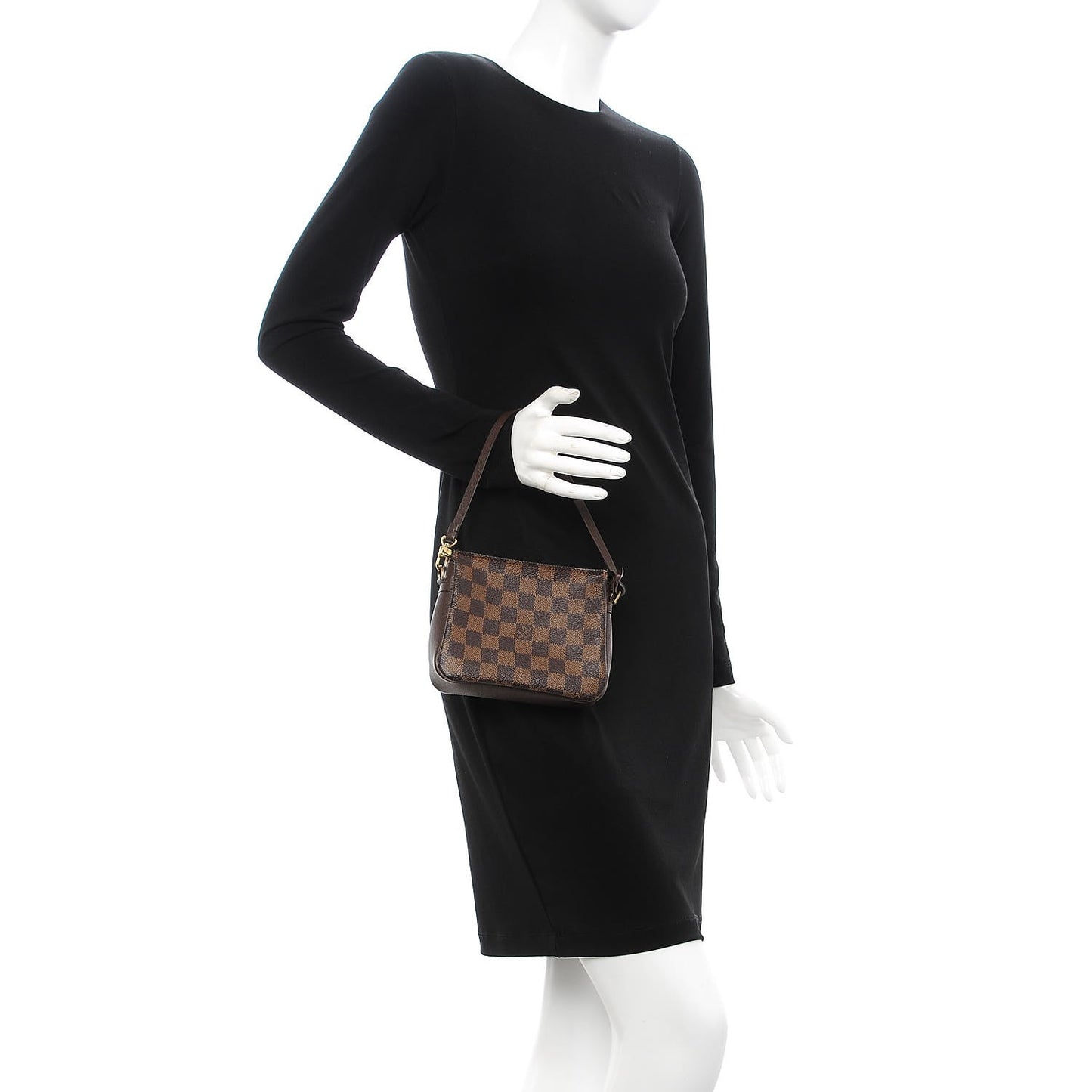 Damier Ebene Trousse Make Up Bag Pochette