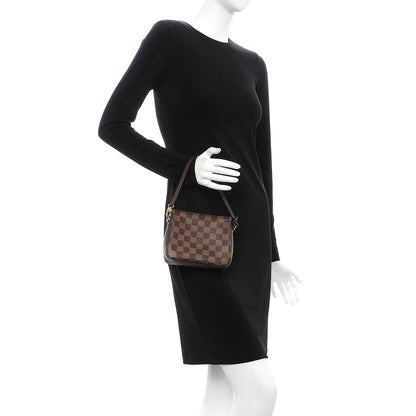 Louis Vuitton Damier Ebene Trousse Make Up Bag Pochette 2 of 13