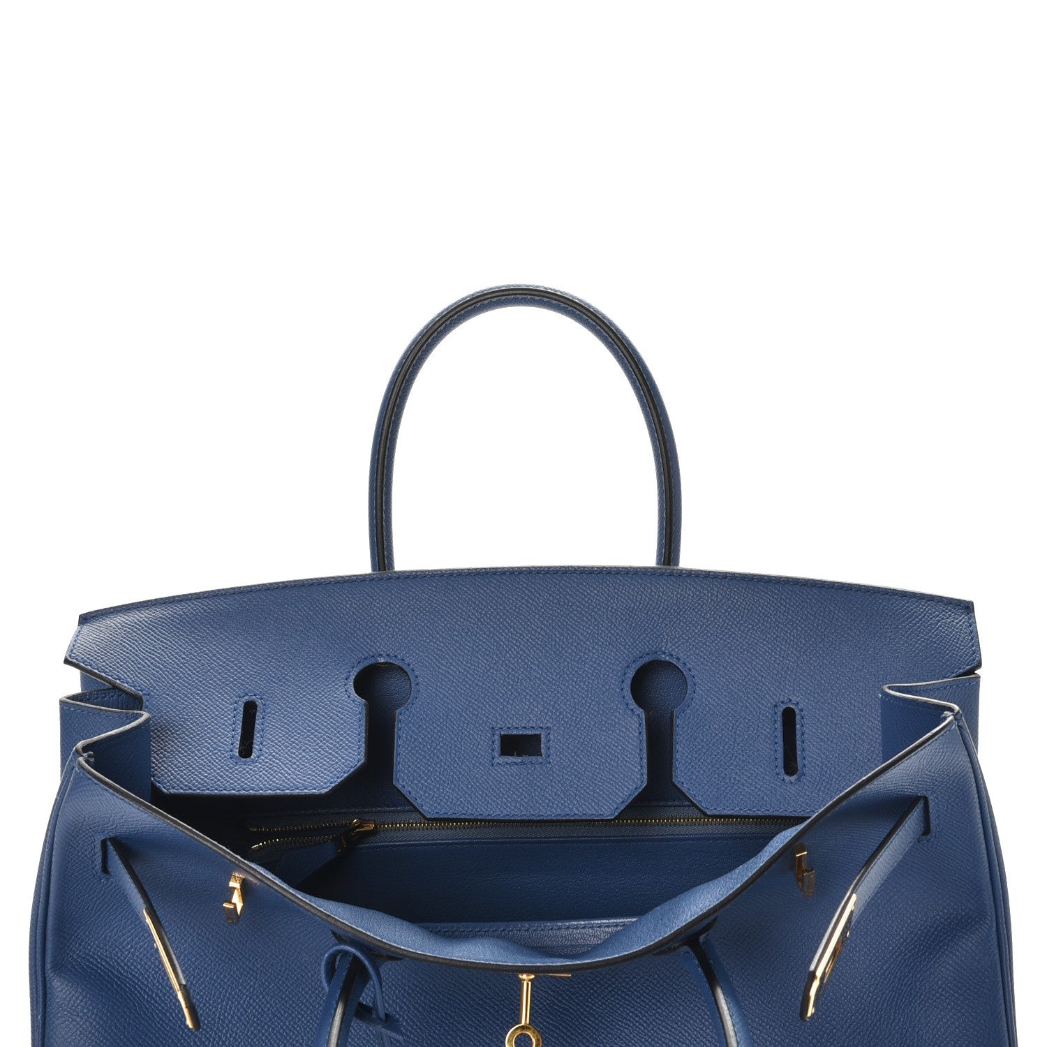 Hermes Epsom Birkin 35 Bleu Agate 9 of 45