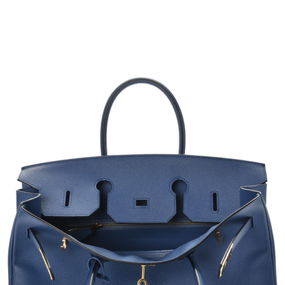 Hermes Epsom Birkin 35 Bleu Agate 9 of 45