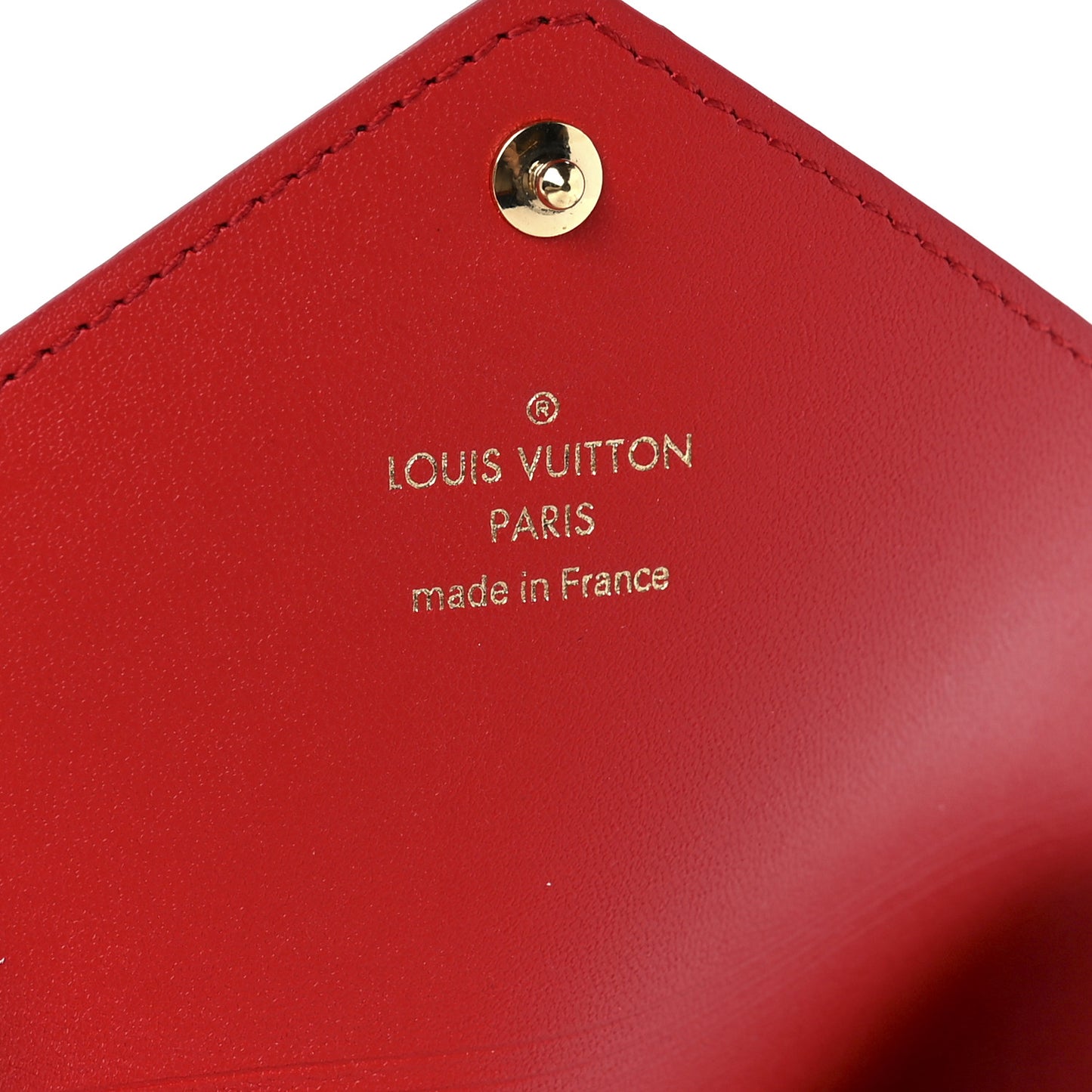 Monogram Medium Kirigami Pochette Insert Coquelicot