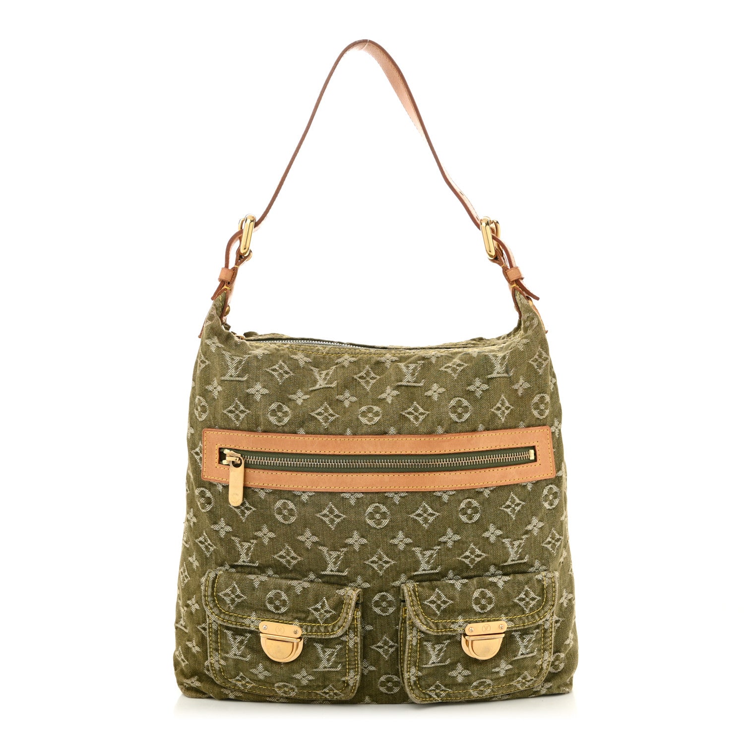 Louis Vuitton Denim Baggy GM Lichen 1 of 11