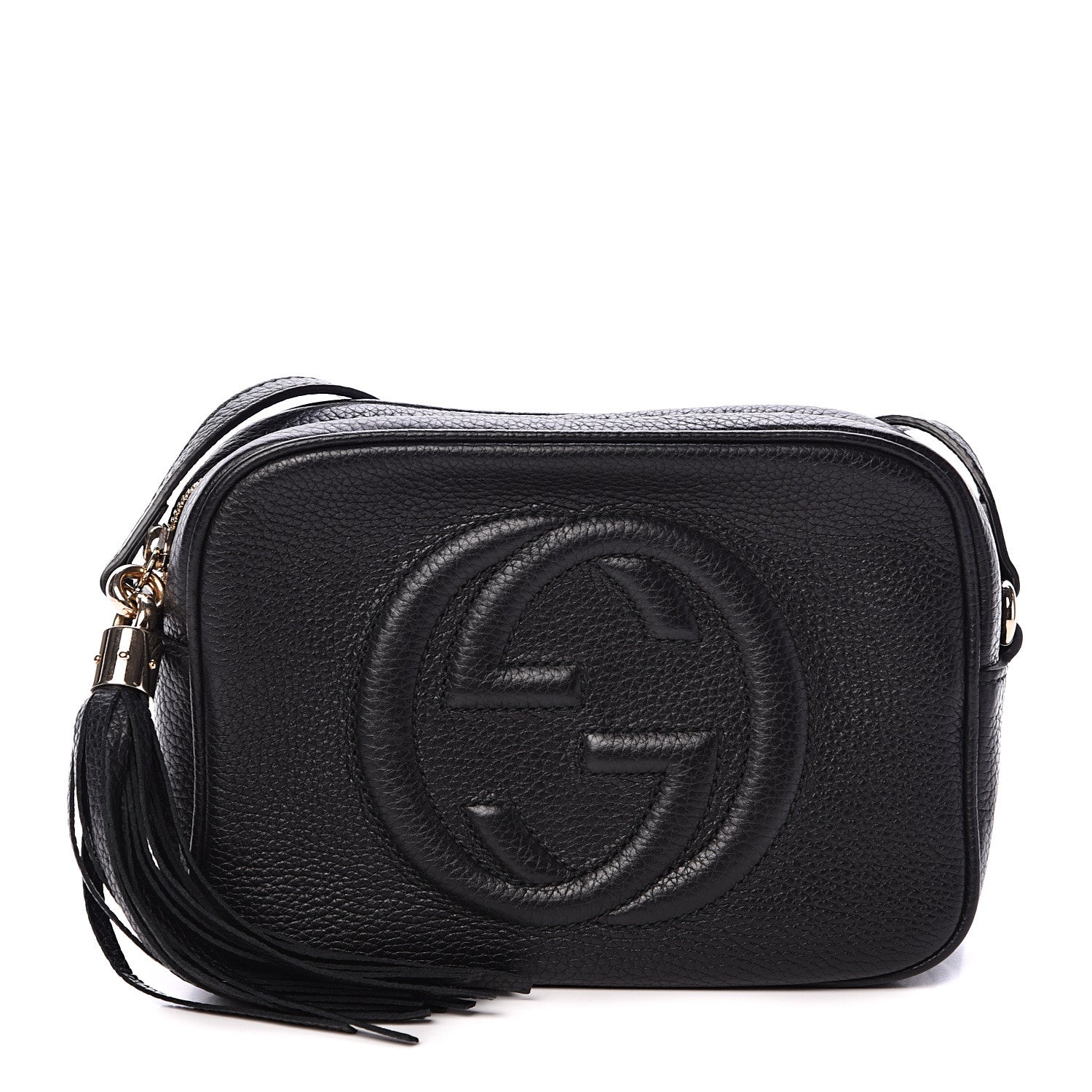 Gucci Pebbled Calfskin Small Soho Disco Bag Black 1 of 10