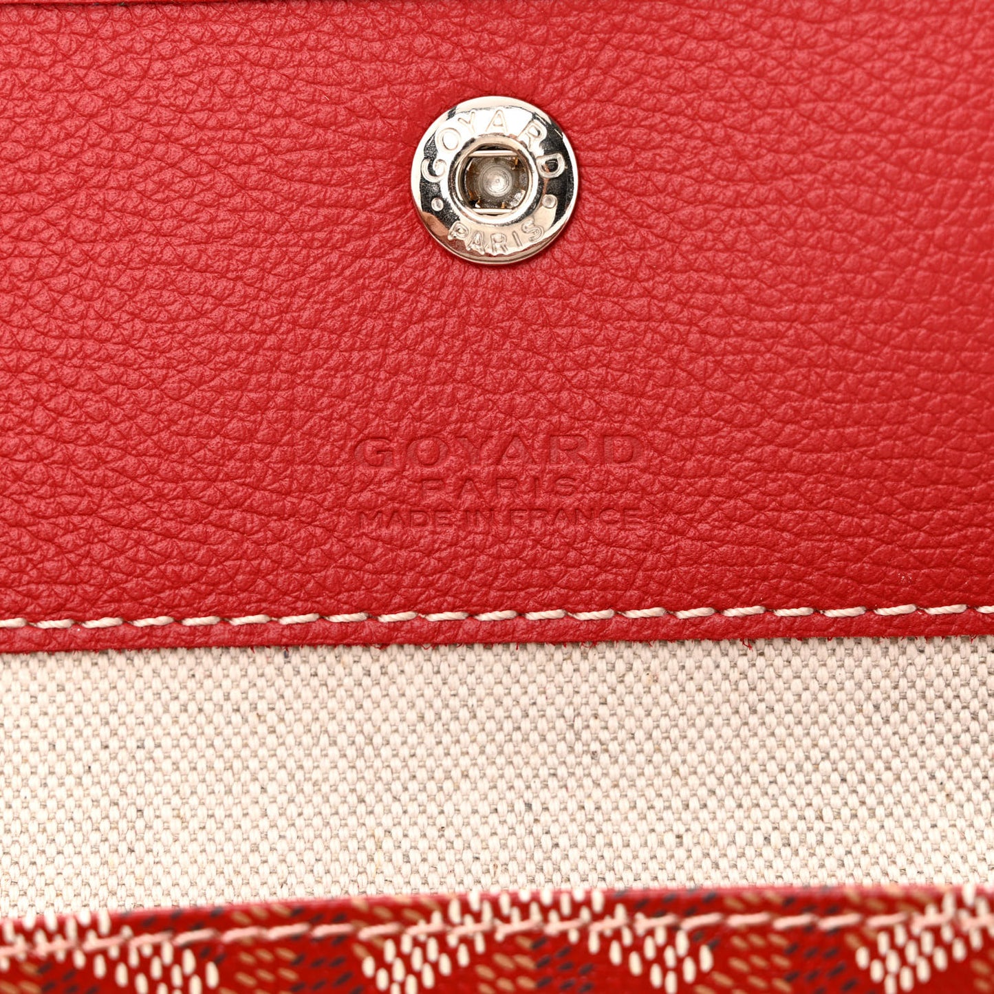 Goyardine Boheme Hobo Red