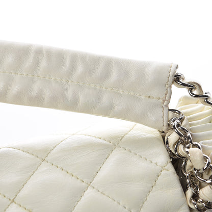 Chanel Lambskin Quilted Small Accordion Flap White 20 of 21