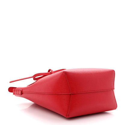Mansur Gavriel Calfskin Mini Mini Bucket Bag Flamma 4 of 10
