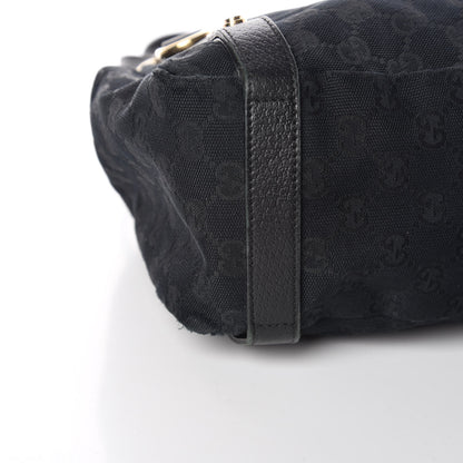 Gucci Monogram Medium Abbey Shoulder Bag Black 5 of 10